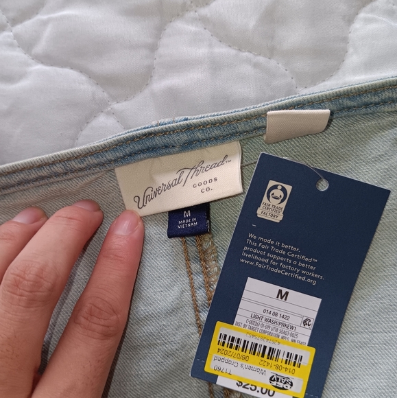 denim corset, with bags on the sides, size L and M, low back - Picture 6 of 10